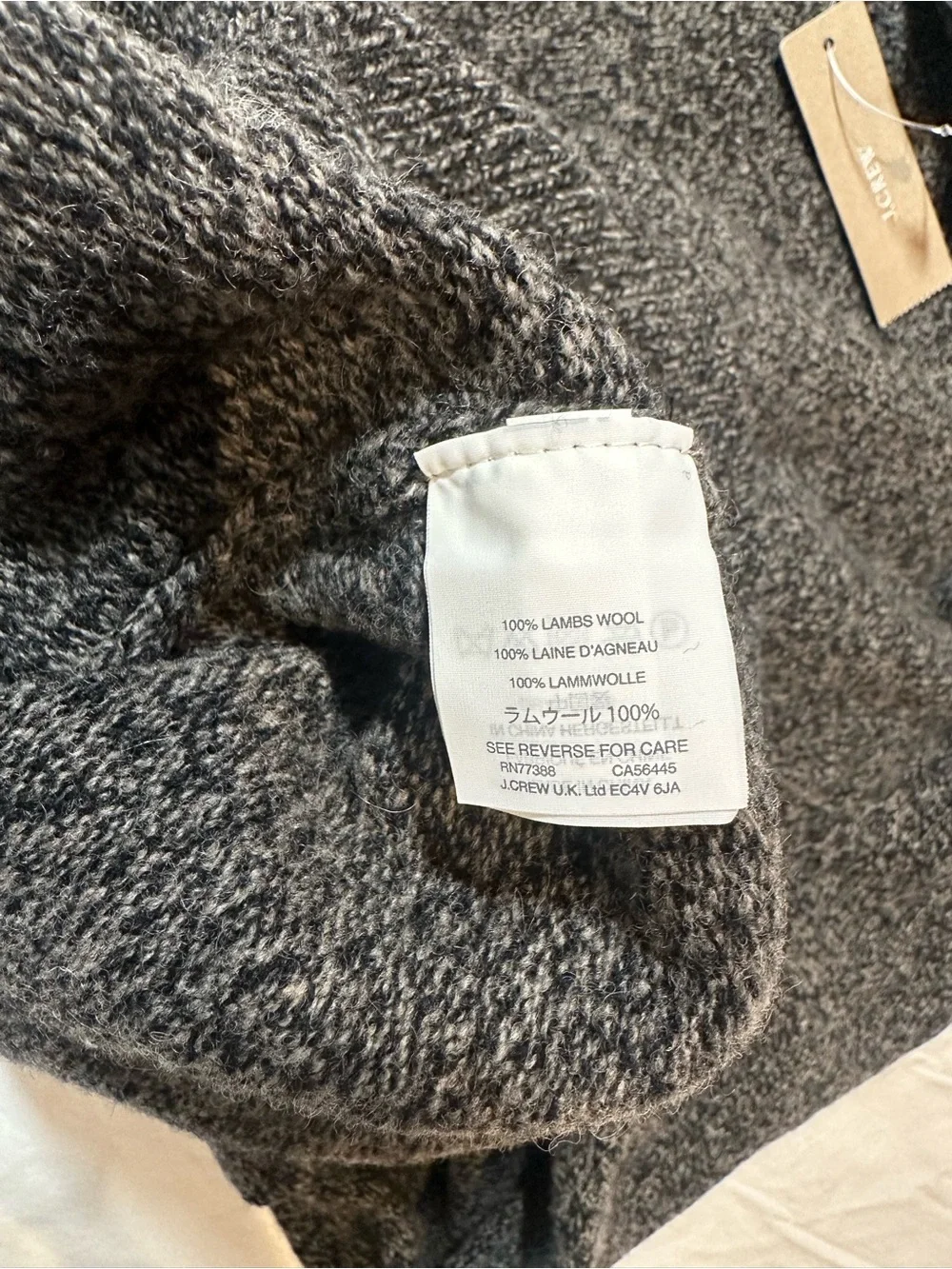 J. Crew soft heathered